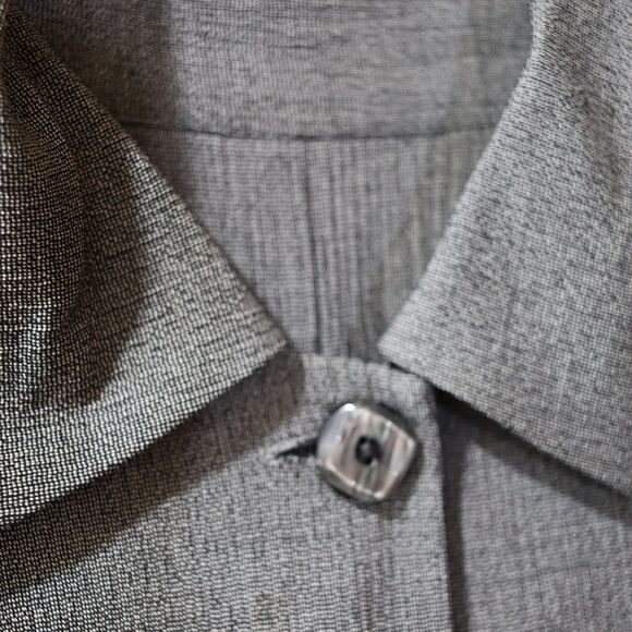 Michael Blair Gray Vintage Union Label Pantsuit Jacket & Pants Made in USA Sz 10 - Picture 9 of 15